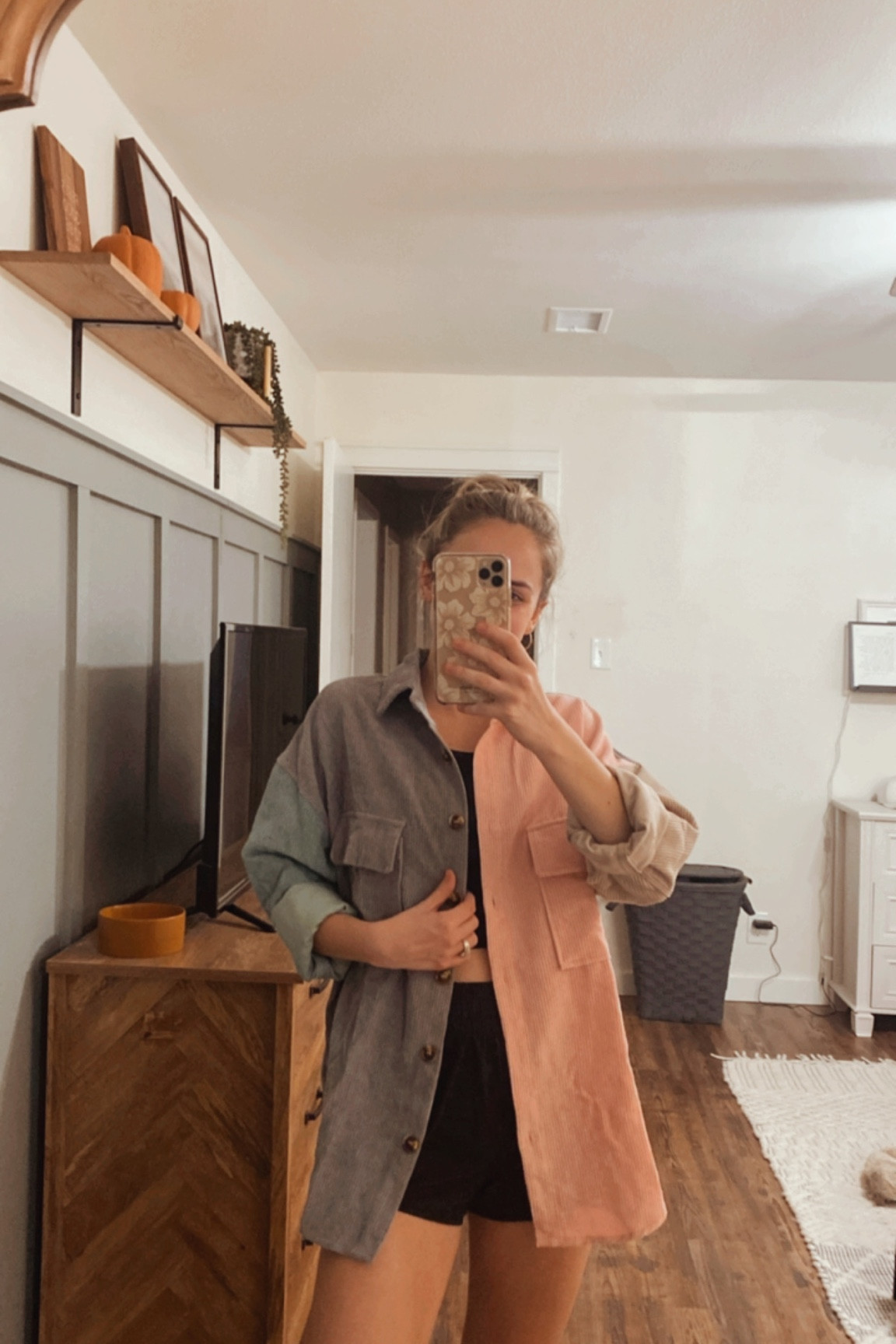 Obsessed with color block button ups! I found one from Wal Mart for a fraction of the price of others I’ve found and she’s JUST as cute💕

#LTKstyletip #LTKsalealert #LTKunder50