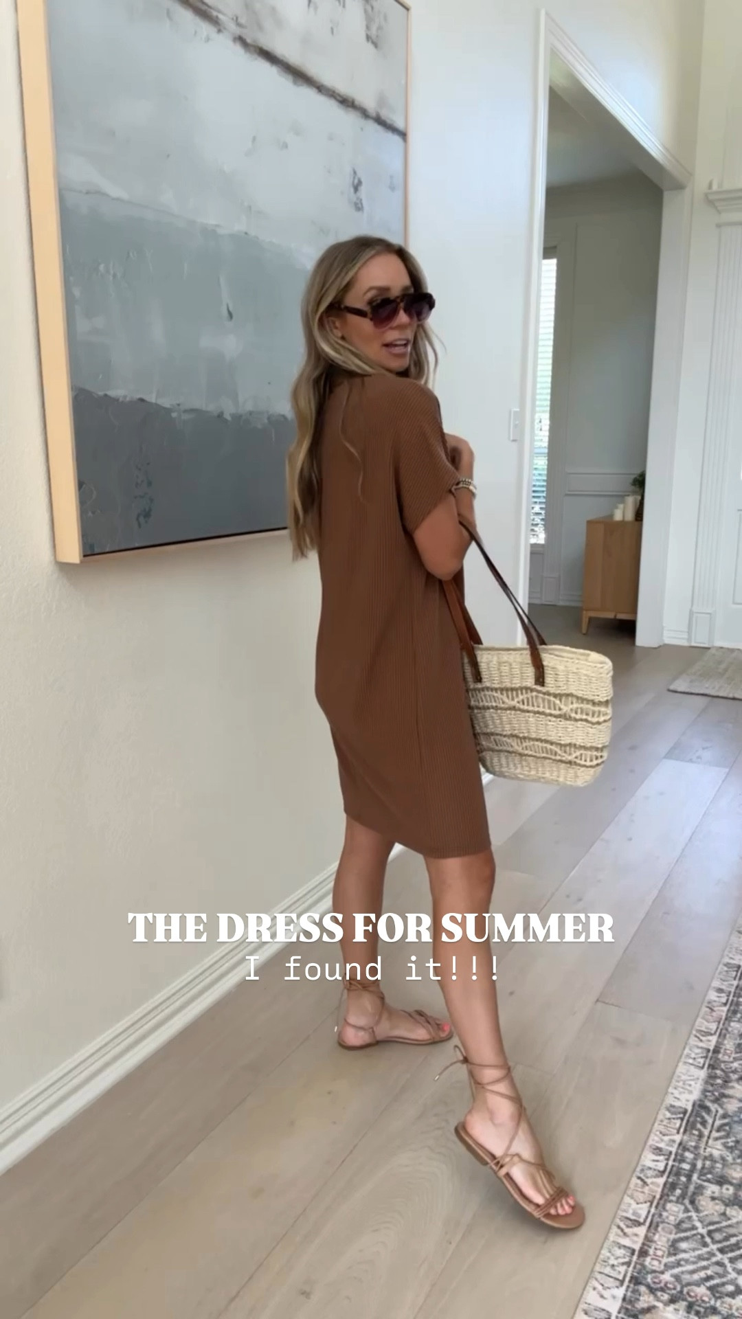 I found the perfect mom dress for summer! 

I sized up one size to a M for length! 

I love the ribbing detail 🙌🏼

#LTKFindsUnder100 #LTKSummerEdit #LTKFindsUnder50