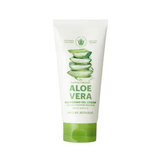 NATURE REPUBLIC - Soothing & Moisture Aloe Vera Cleansing Gel Cream 150ml 150ml | YesStyle Global