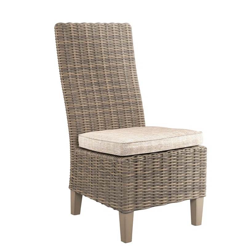 Danny Outdoor Dining Side Chair with Cushion | Wayfair North America