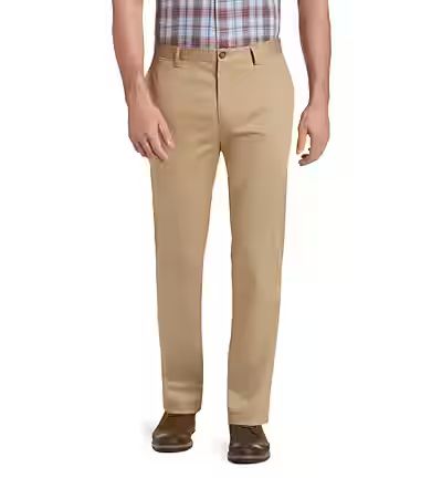 Reserve Collection Tailored Fit Flat Front Chino Pants | Jos. A. Bank
