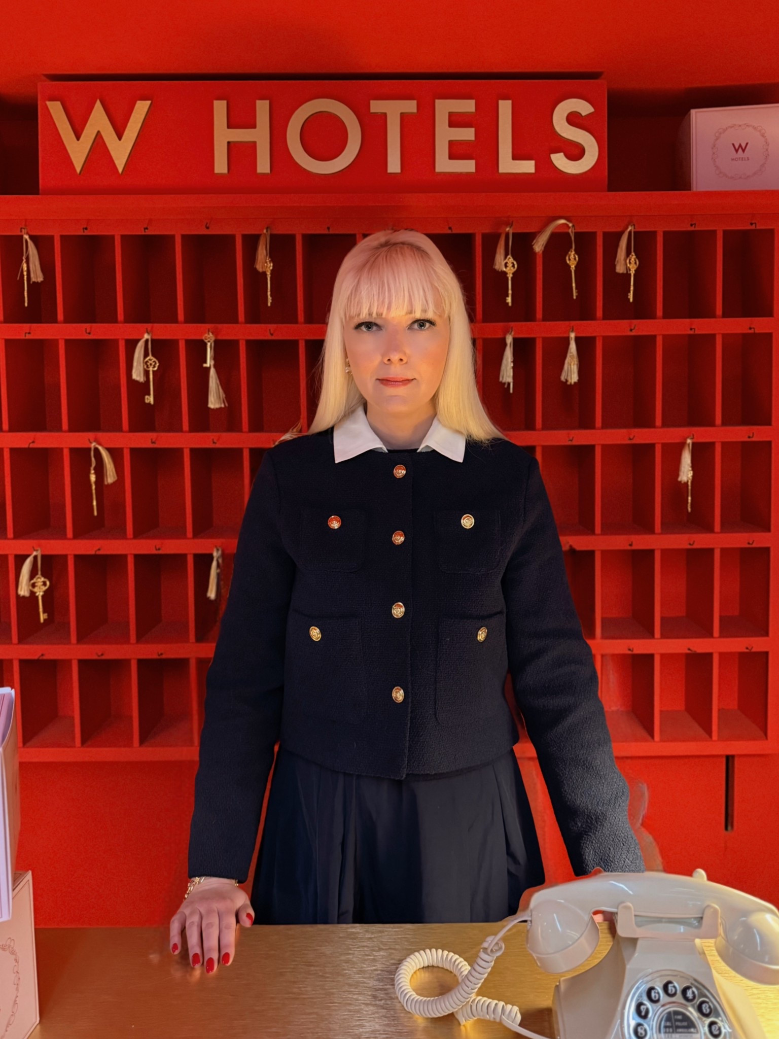 Wes Anderson Style! Wearing my beautiful new navy jacket with white collar by Maje Paris which I found on sale. With a removable collar and smart gold buttons, don’t miss this timeless and versatile style which will elevate any pair of jeans, or wear with a skirt or dress. ❤️ 

#LTKspring #LTKeurope #LTKuk