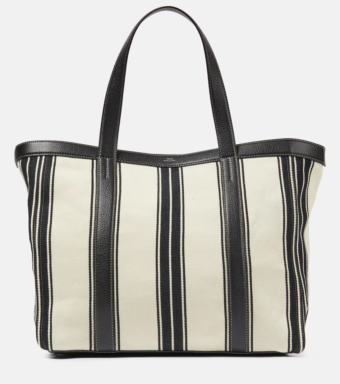 Striped jacquard canvas tote bag | Mytheresa (UK)