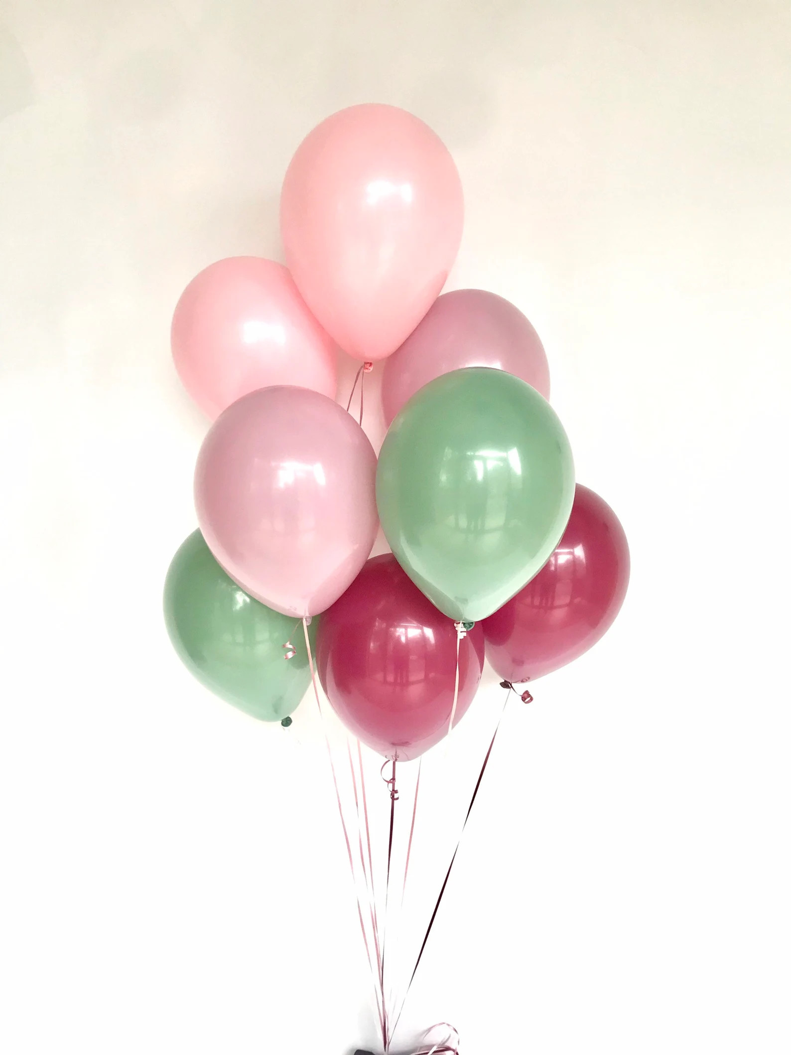 Sage Green and Pink Balloons Pink Sage Sangria Balloons Fall Boho Shower Fall Bridal Shower Sage ... | Etsy (US)