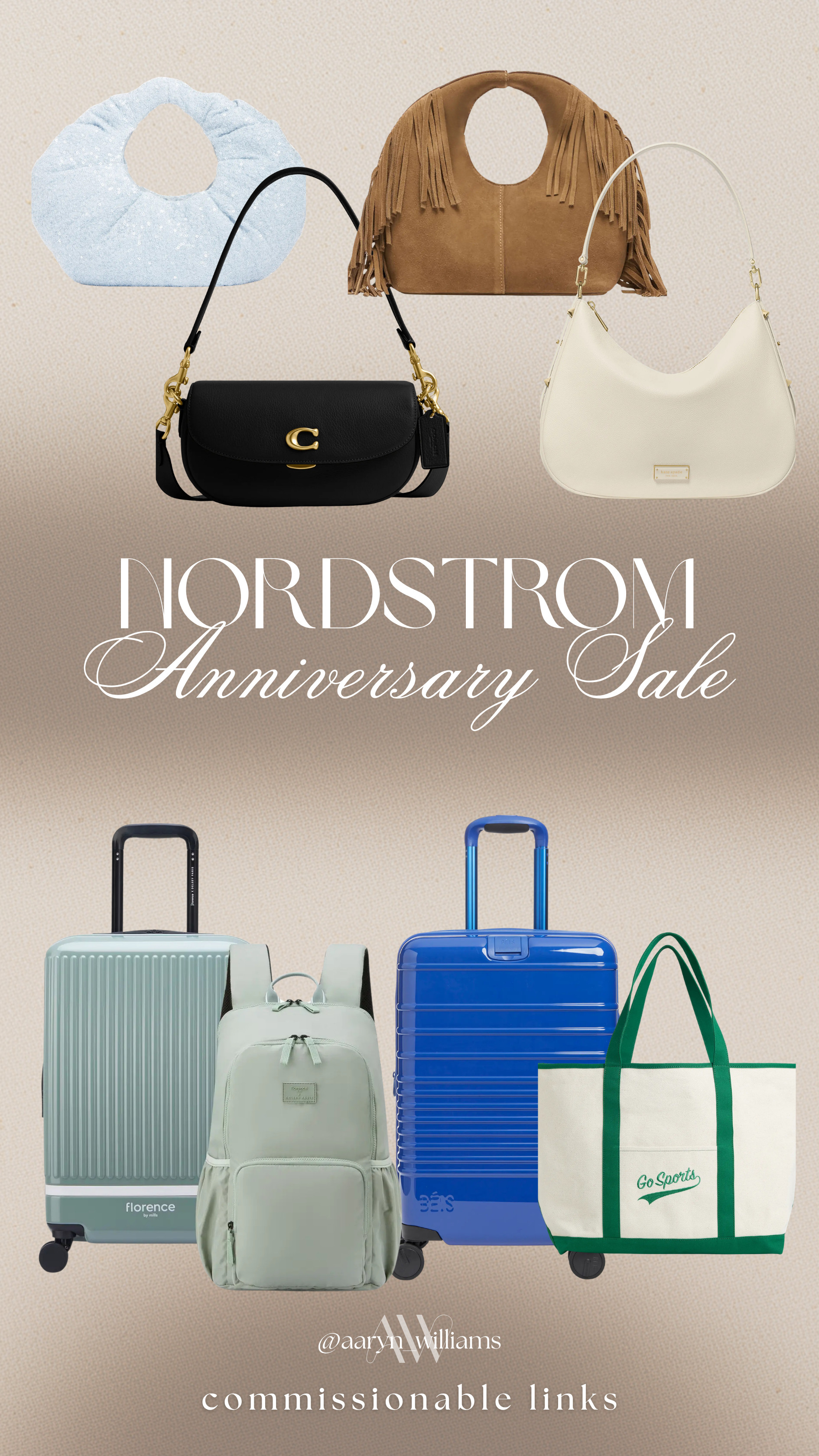The handbags and luggage are some of my favorite finds from the Nordstrom Anniversary Sale. ✈️👜 Whether you're looking for an everyday bag, a new travel set, or a designer piece at a better price, these are the ones worth checking out before they sell out.

#nsale #nordstromanniversarysale #nordstromsale #handbags #luggage #travelessentials #ltk #ltksale #travelstyle #designerfinds
 

 