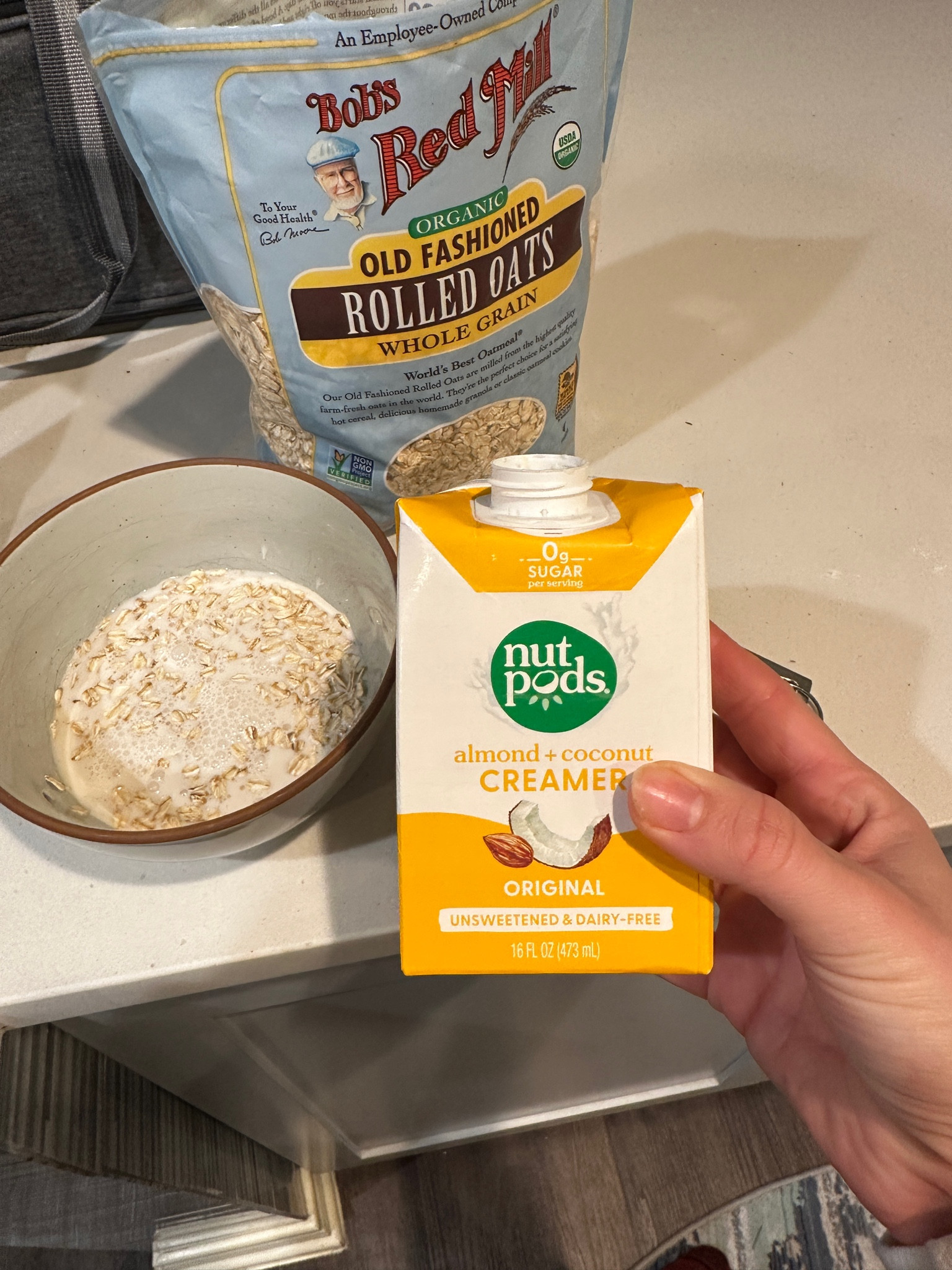 Safer oatmeal options for you and your fertility journey to put your mind at ease. Always add healthy fats and proteins. I love hemp hearts, flax seeds & protein powder - all linked! 

#LTKbaby #LTKfamily #LTKfitness