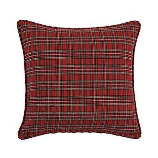 Christmas Tartan Pillow and Feather Down Insert | Ballard Designs, Inc.