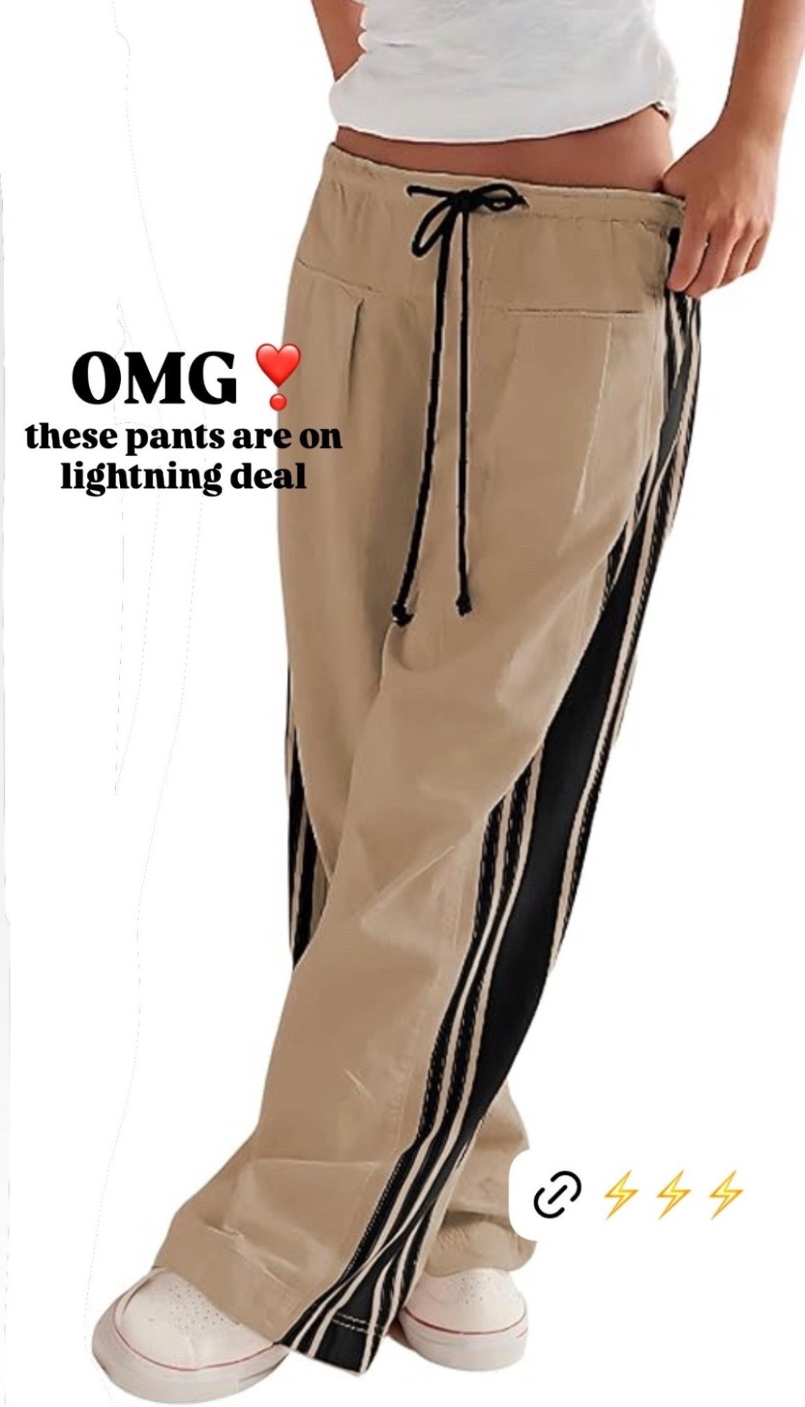 🤍 OMG❣️ these pants are on lightning deal. Snag them before the deal runs out. 

#LTKSaleAlert #LTKootd
