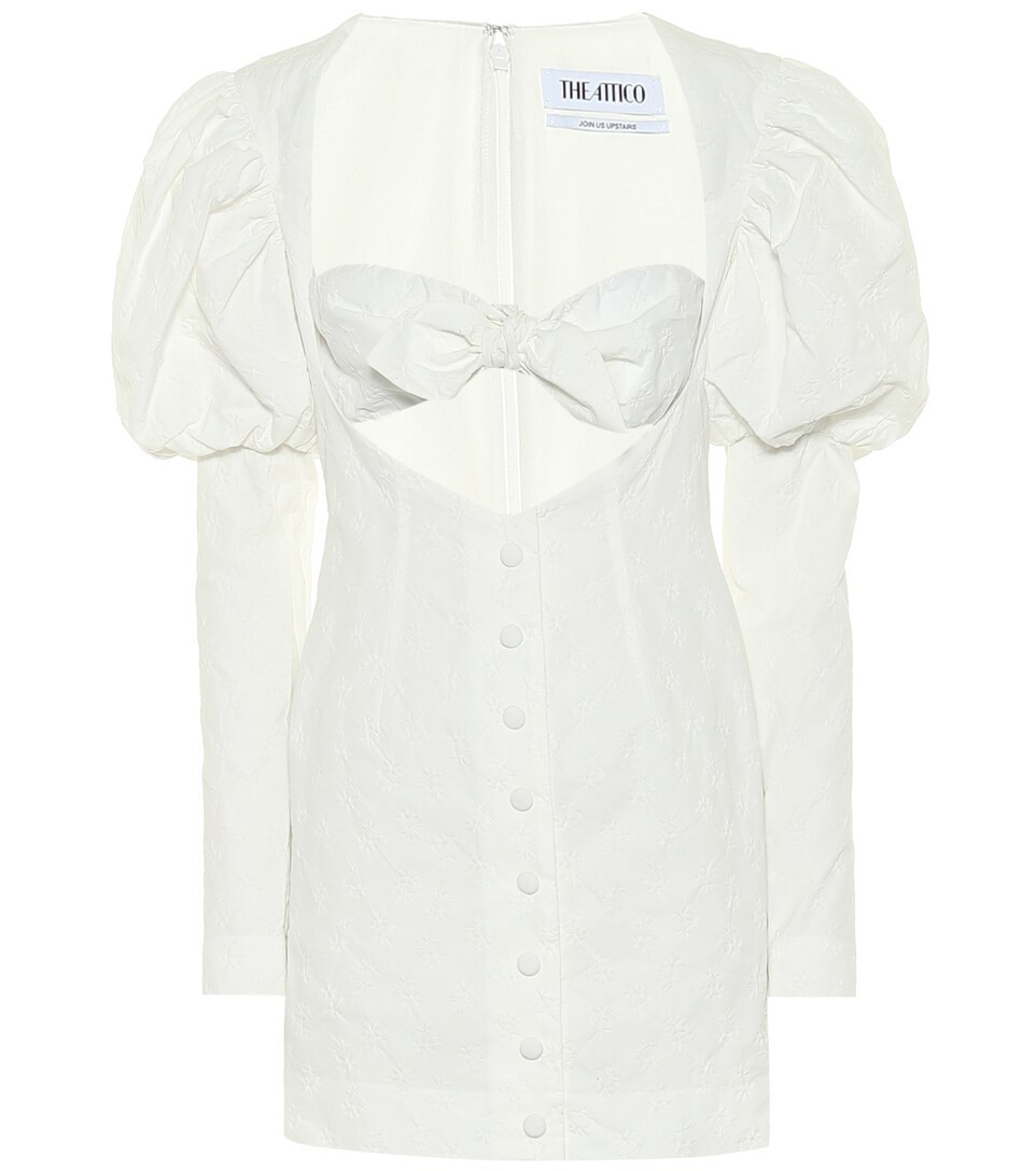 Cotton-blend minidress | Mytheresa (INTL)