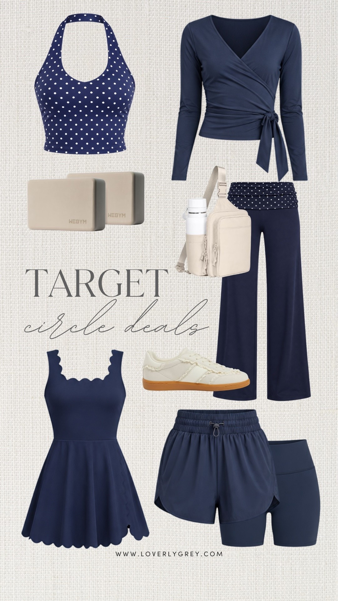 These Target activewear deals are making me want to refresh my whole workout drawer. I’m especially loving the navy sets, comfy leggings and sneakers for easy everyday outfits.