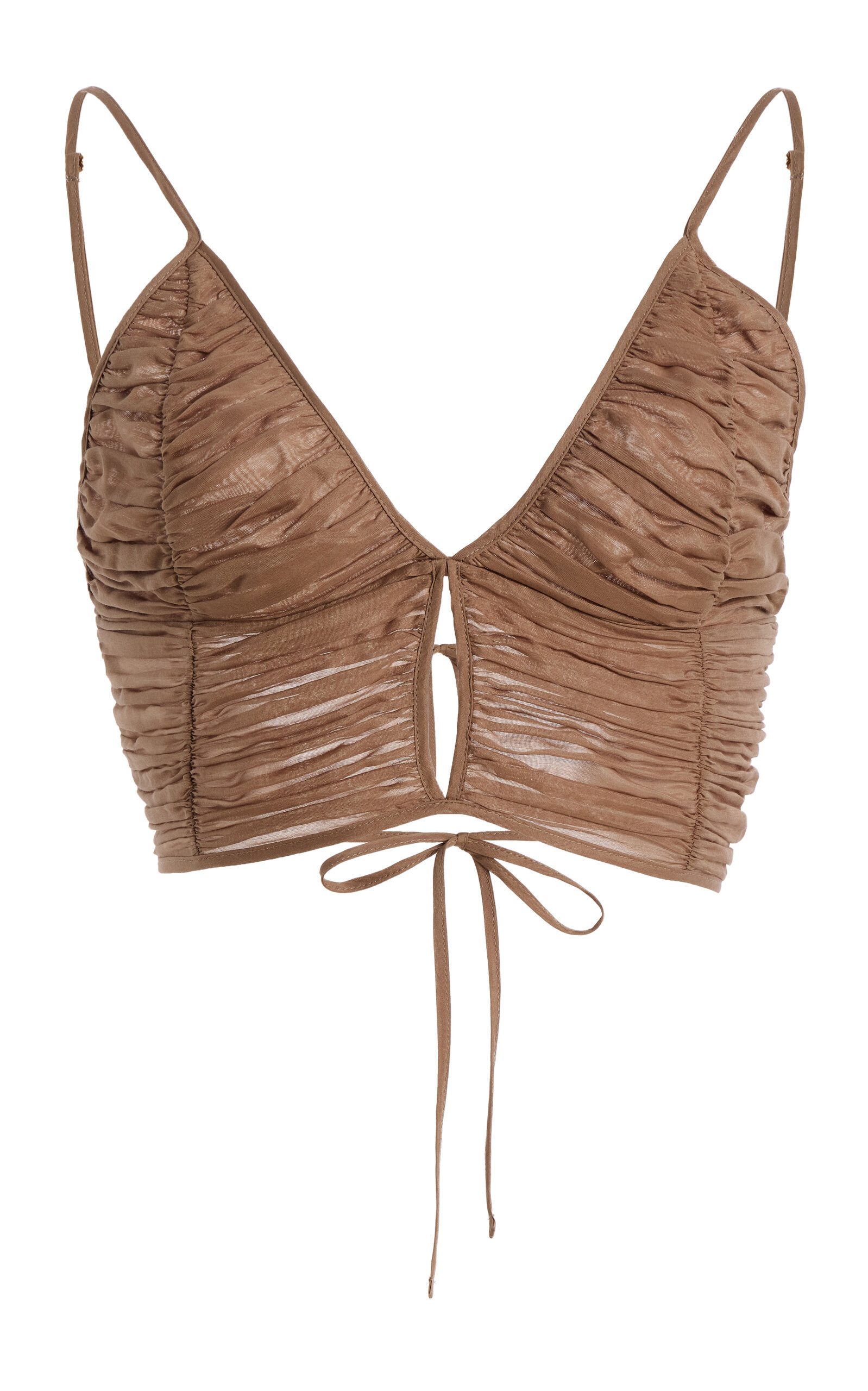 South Cotton-Silk Voile Top | Moda Operandi (Global)