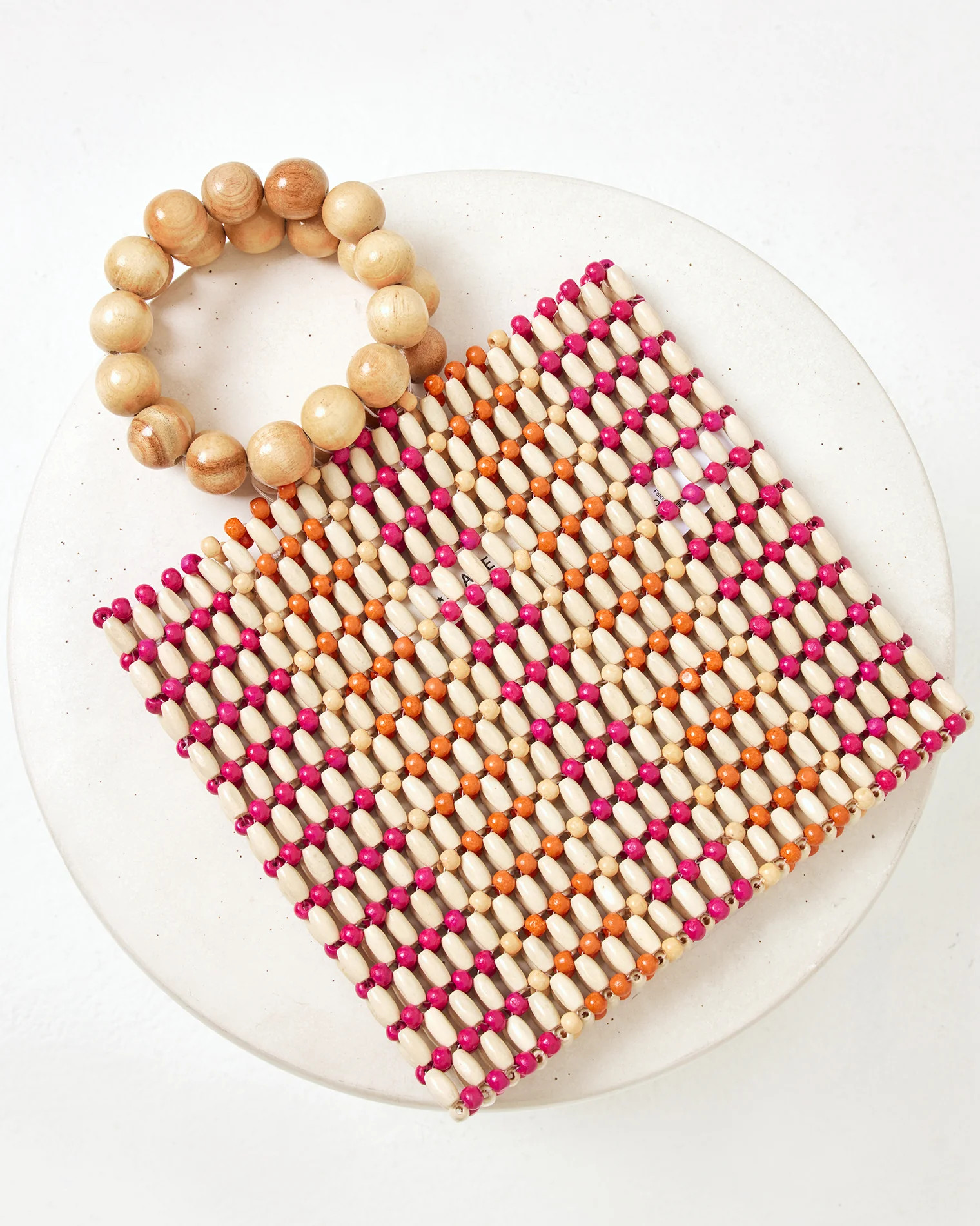 Riley Bag - Natural-Hot Pink-Mango | L*Space