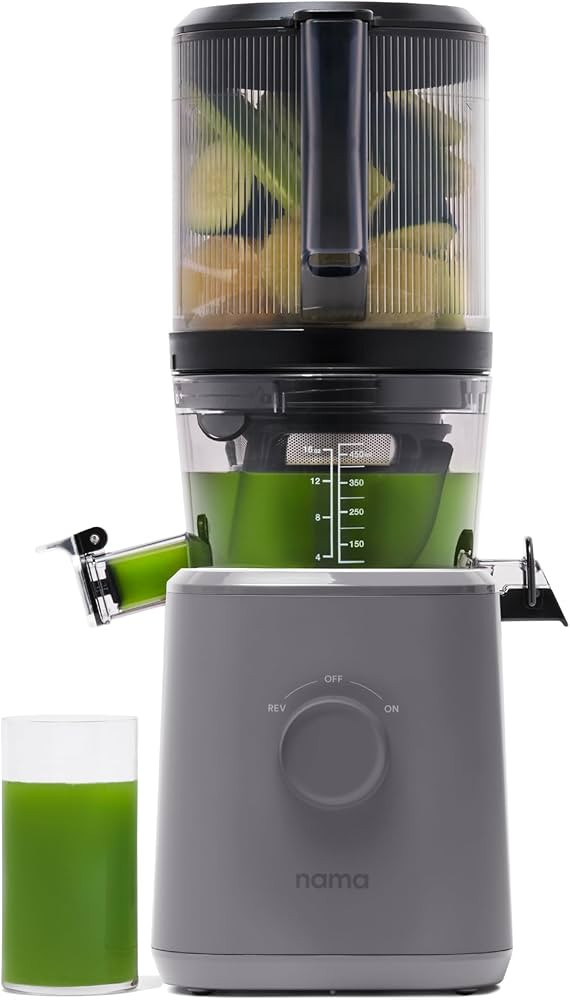 Nama J2 Cold Press Juicer – Self Feeding for Hands-Free Operation with Wide Mouth Hopper for Wh... | Amazon (US)