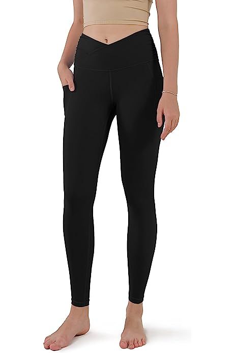 Sunzel Workout Leggings for Women, Squat Proof High Waisted Yoga Pants 4 Way Stretch, Buttery Soft | Amazon (CA)