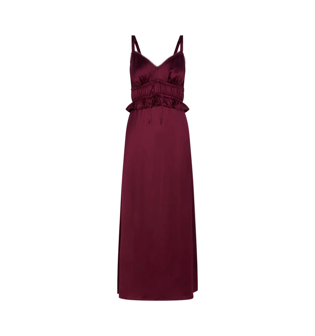 The Bonnie Dress in Mulberry | Over The Moon