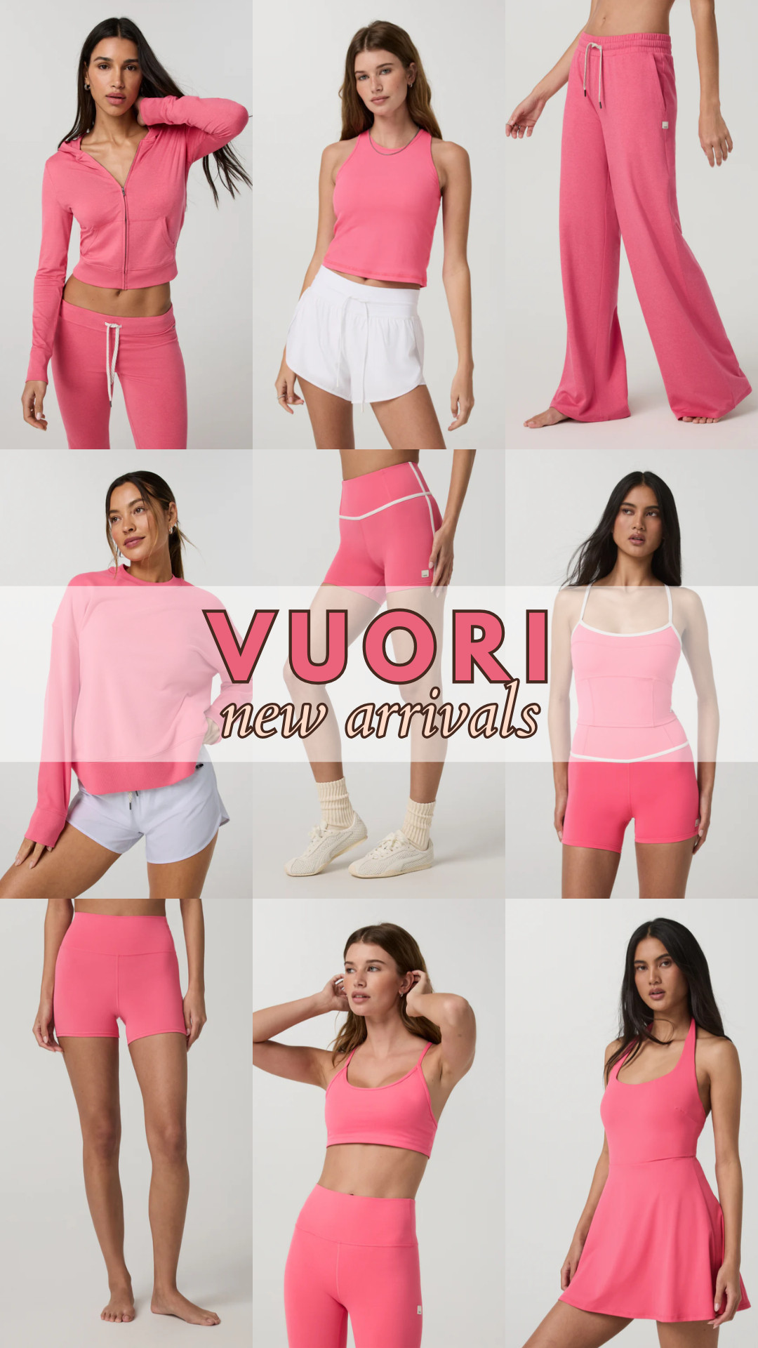 Vuori new arrivals.

pink activewear set, pilates outfit, walk outfit, gym girl style, athleisure fashion, tennis outfit, workout clothes women, summer activewear, lounge set outfit, yoga outfit  

 #LTKActive