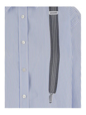 Moschino Striped Poplin Shirt | Cettire Global