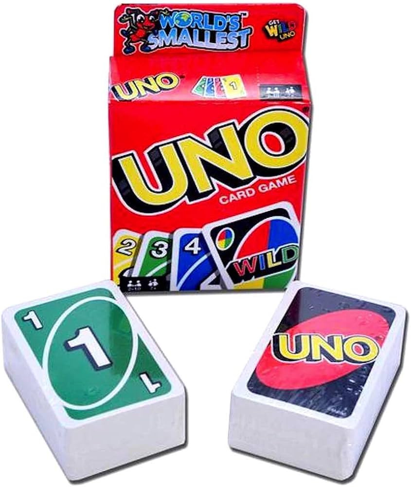 Worlds Smallest Get Wild UNO Card Game | Amazon (US)