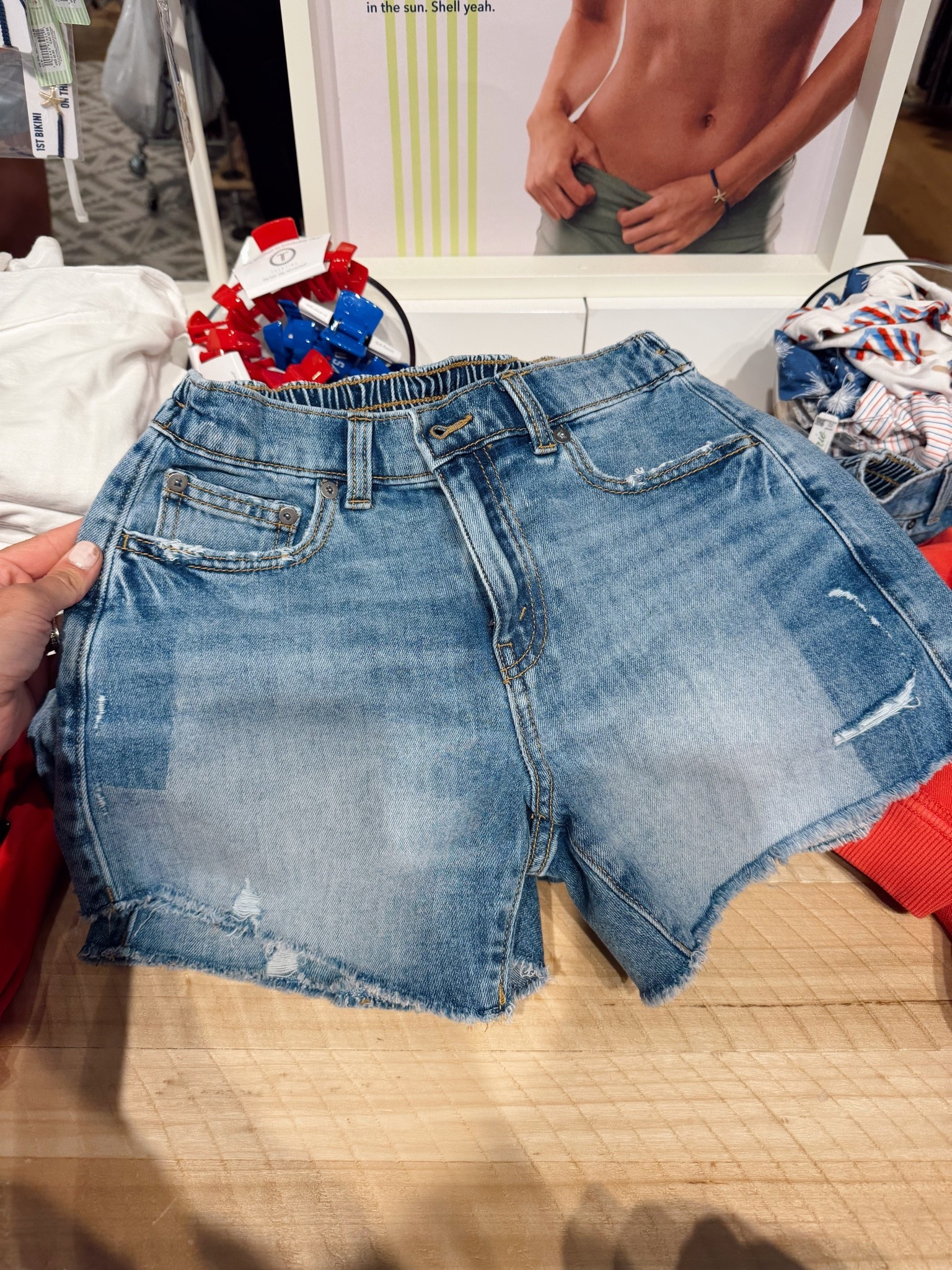 40% off the comfiest jean shorts you will ever own! Runs true to size - I wear a small.

#LTKootd #LTKmomlife #LTKOver40