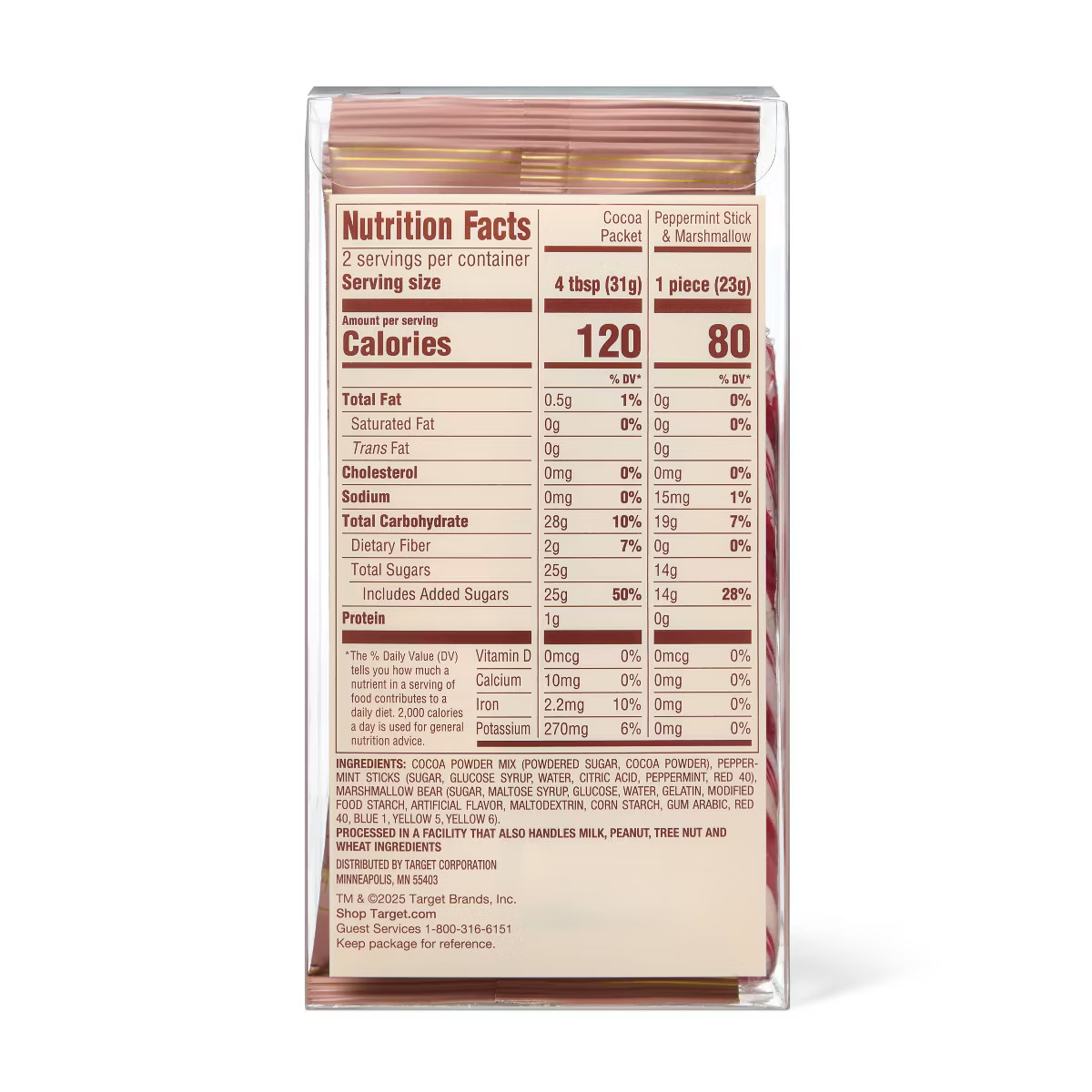 Christmas Hot Cocoa for Two - 3.9oz - Favorite Day™ | Target