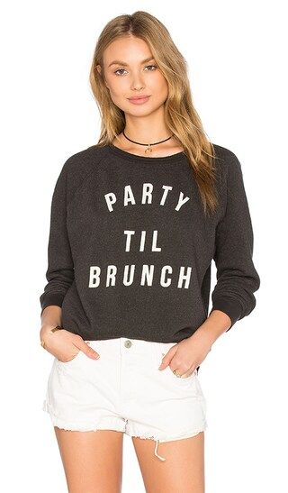 Party Til Brunch Sweatshirt | Revolve Clothing