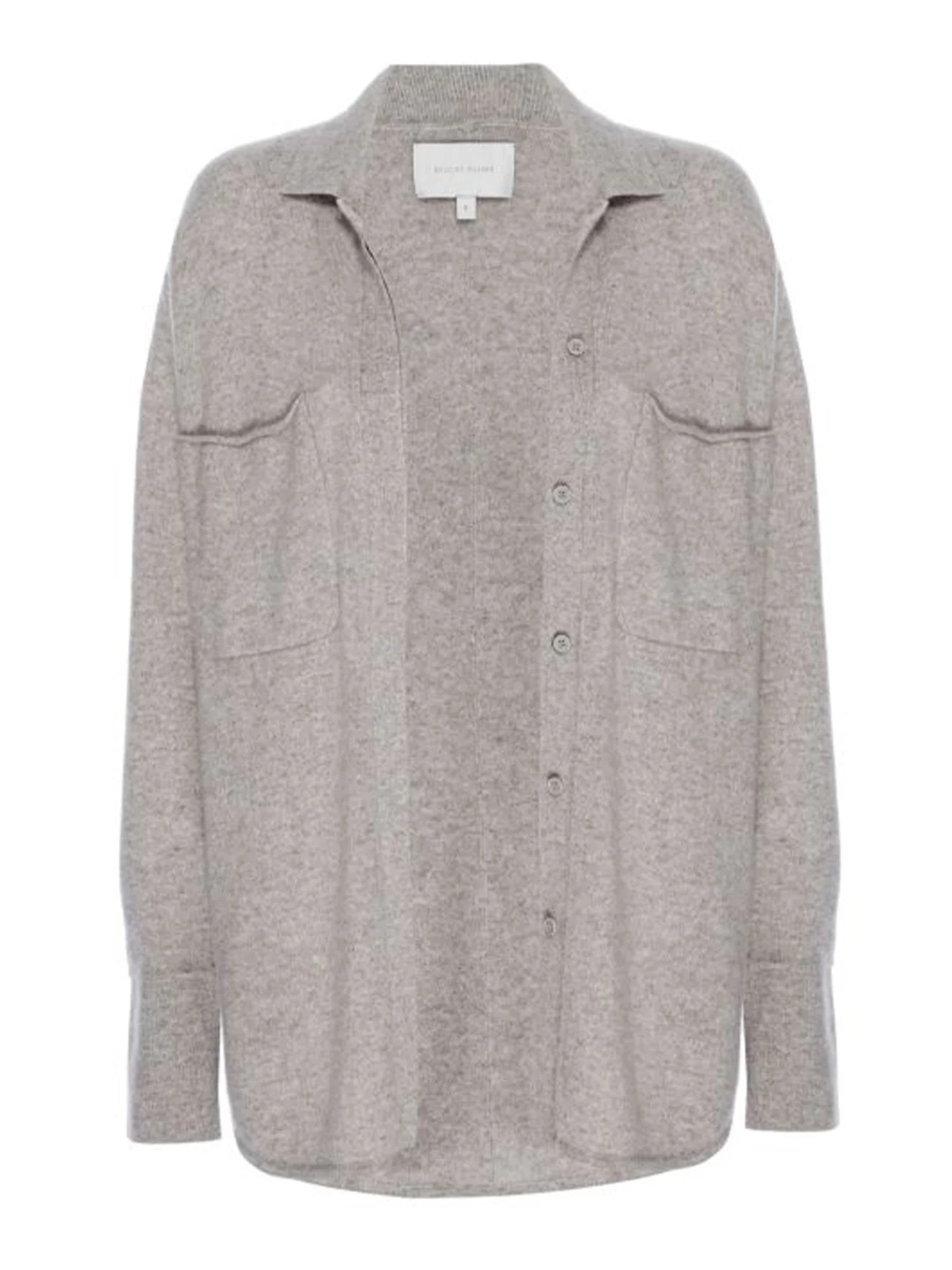 Brochu Walker Women's Andre Luxe Cashmere Shacket, Beige | Brochu Walker