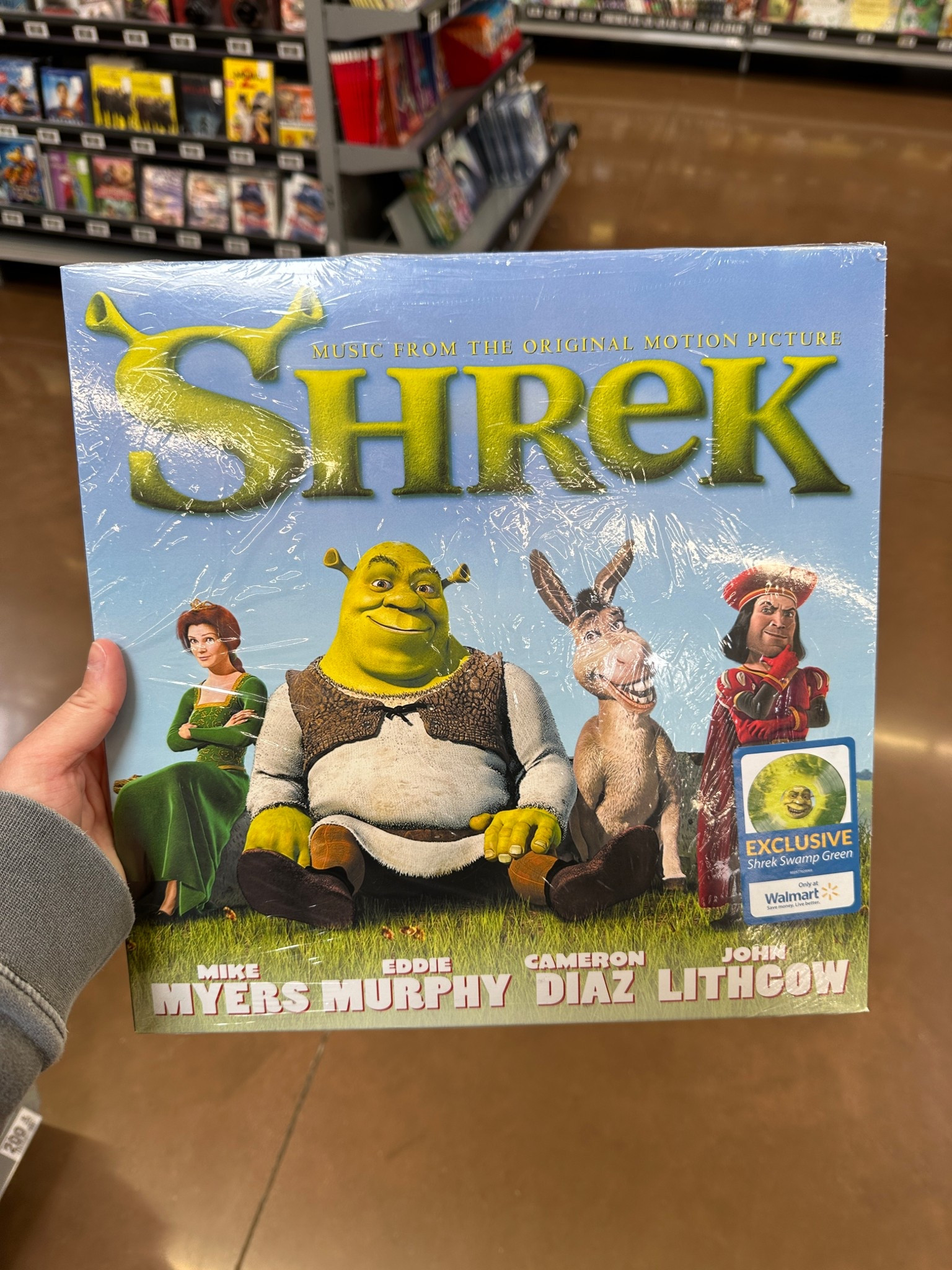 Shrek motion picture soundtrack vinyl LP exclusively at Walmart 🎶

#LTKMothersDay #LTKHome #LTKdayinmylife