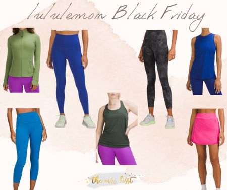 Lululemon, Athleisure, workout wear, leggings, Black Friday

#LTKGiftGuide #LTKCyberweek #LTKstyletip