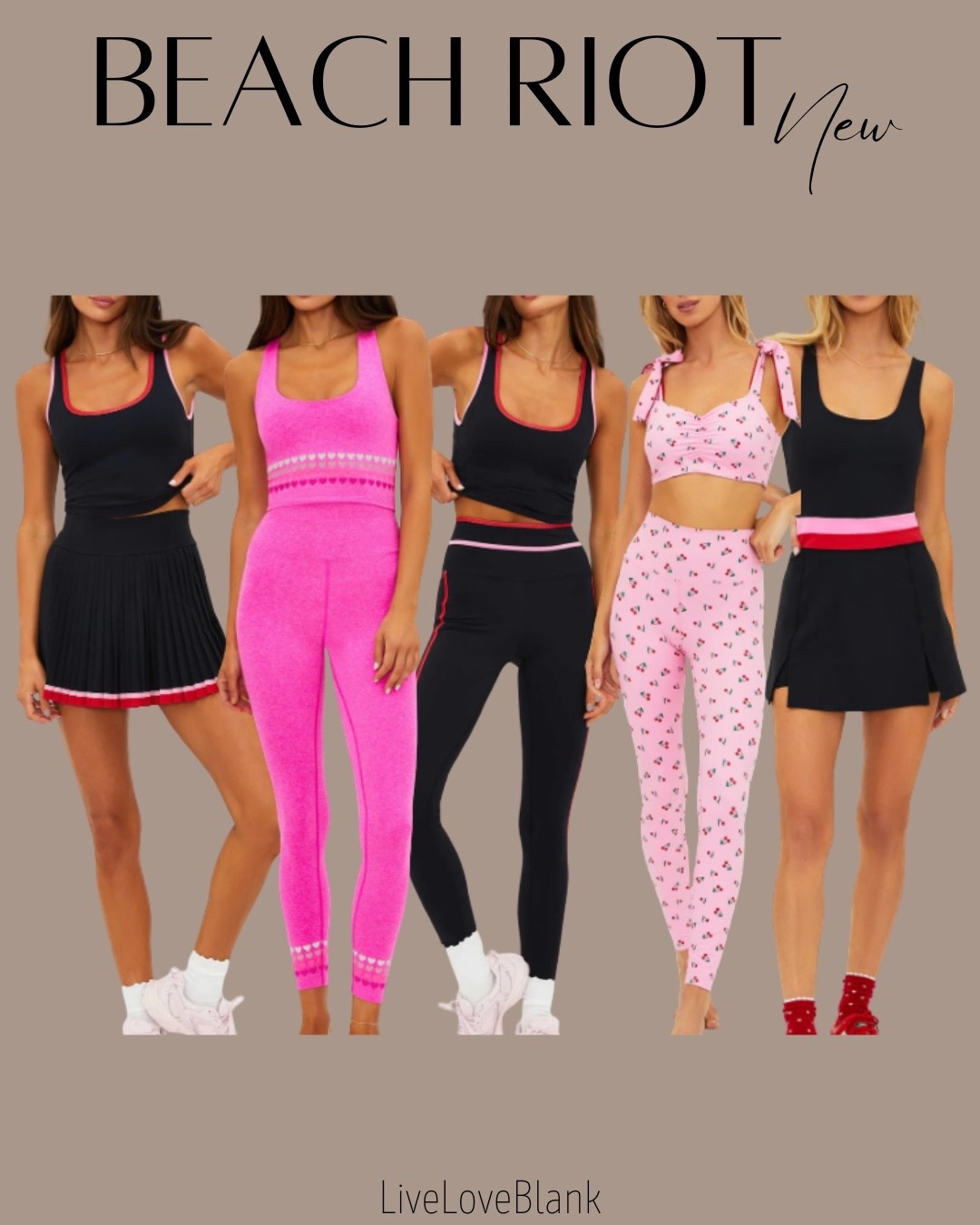 Beach Riot new release
Valentine’s Day Athleisure 
Athleisure refresh
Gifts for her 



#LTKU #LTKOver40 #LTKActive