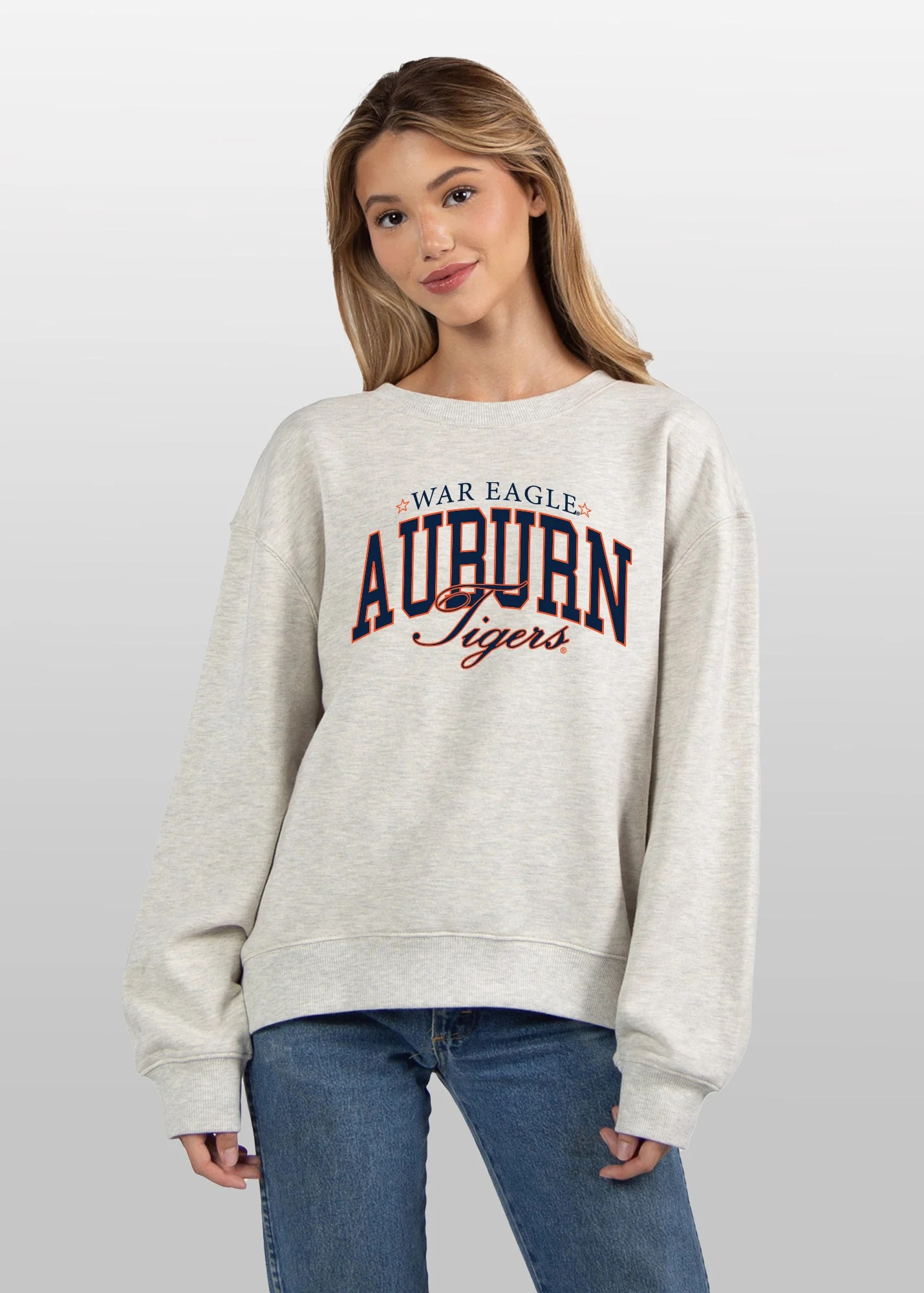 Auburn Tigers Old School Crew | chicka-d