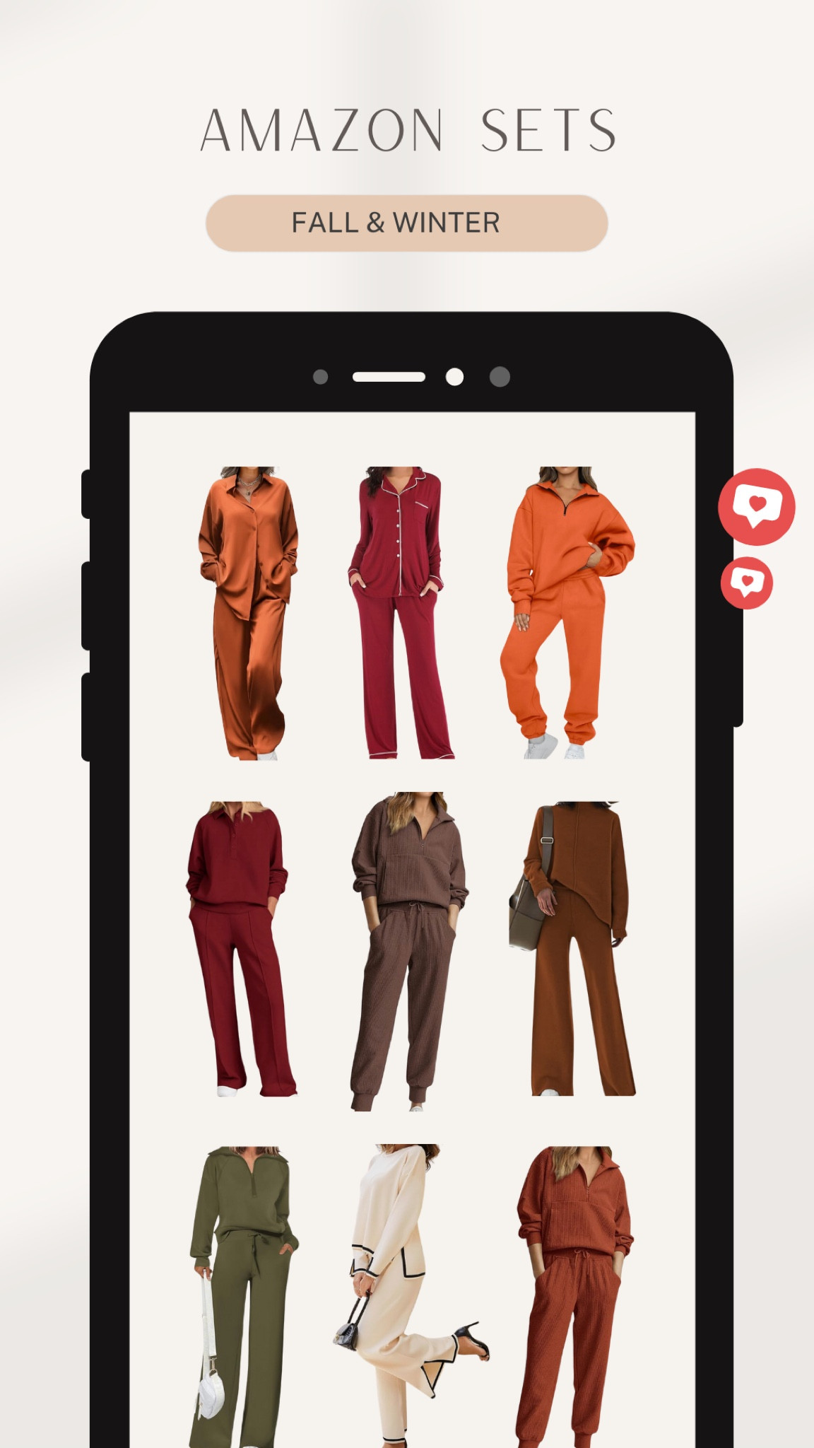 Fall Fashion, Matching Set, Casual Outfit, Cozy Set