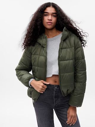 100% Recycled Lightweight Puff Jacket | Gap (US)