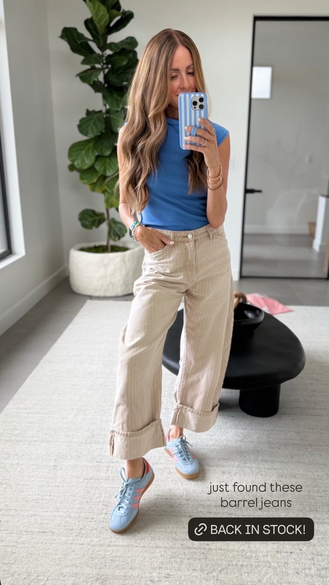 just found these barrel jeans