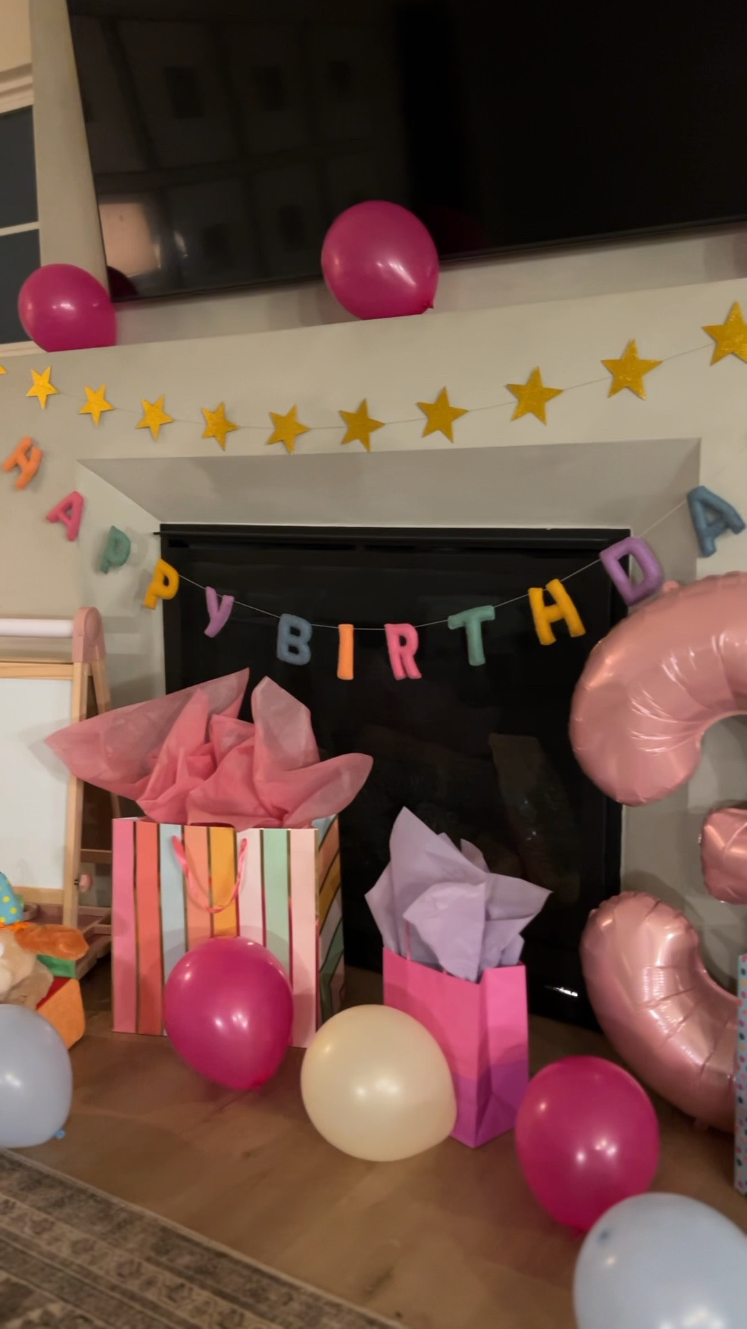 3rd birthday decorations and gift ideas for toddler girls 💕🎉