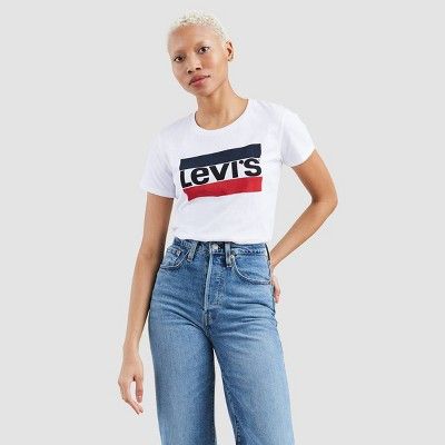 Levi's® Women's Perfect Short Sleeve Crewneck Graphic T-Shirt | Target