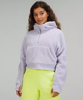 Scuba Oversized Half-Zip Fleece Hoodie | Women's Hoodies & Sweatshirts | lululemon | Lululemon (US)