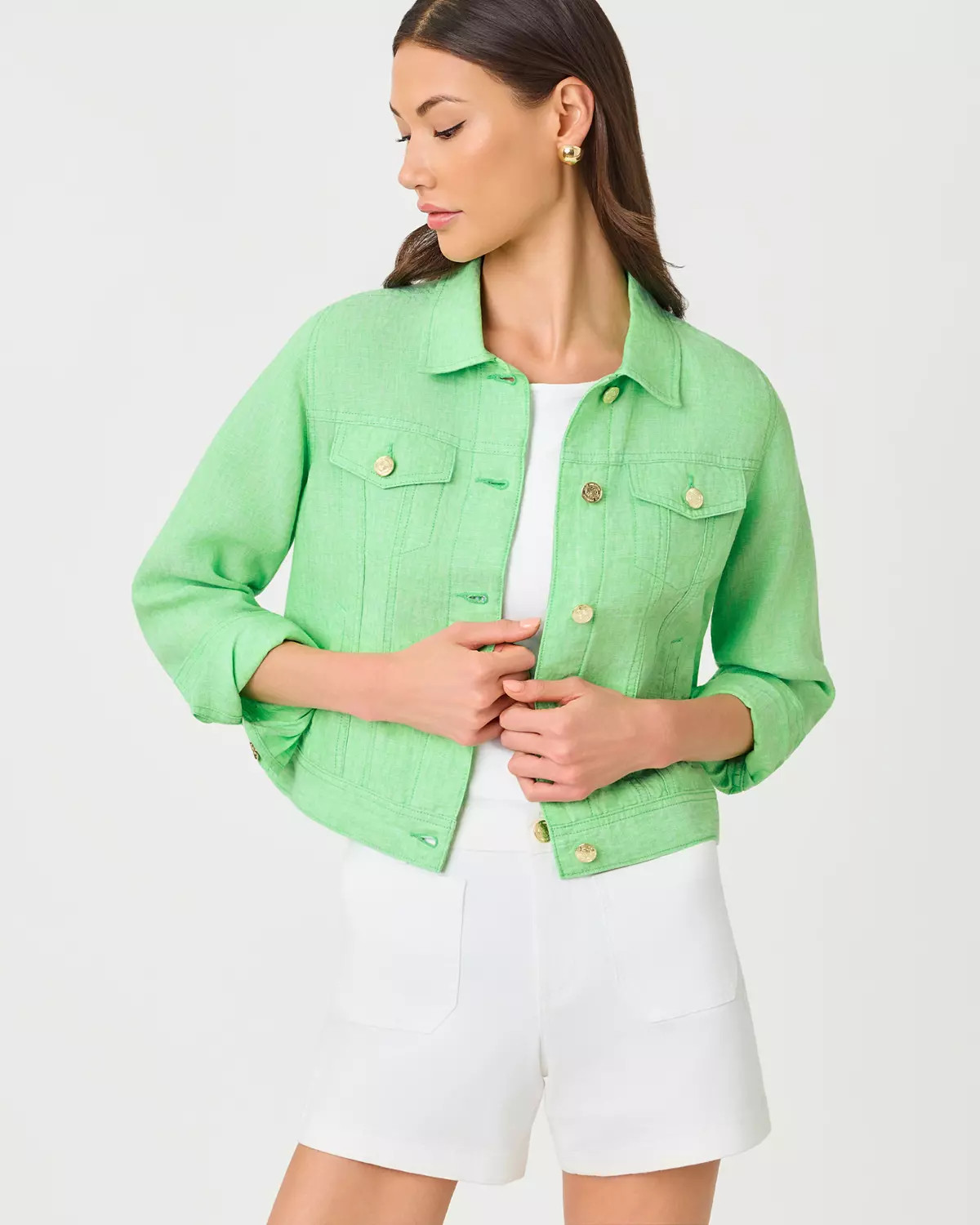 Seaspray Linen Jacket | Lilly Pulitzer