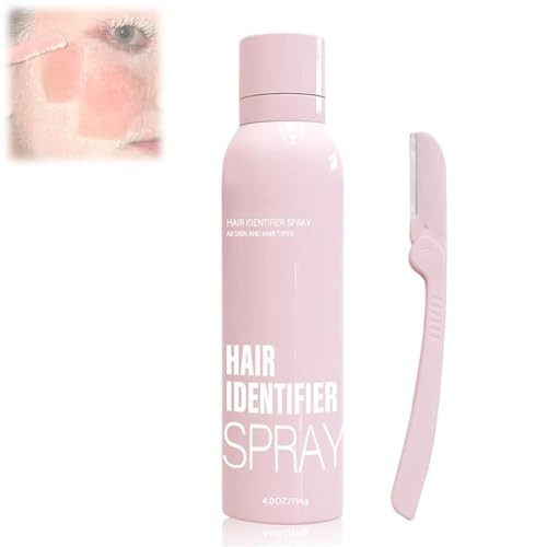 Hair Identifier Spray for Face Dermaplaning, 2024 New Hair Identifier Spray for Face Shaving,Body Hair Identifying Spray for Dermaplaning,Women Dermaplaning Tool for Face (1pcs) | Amazon (US)