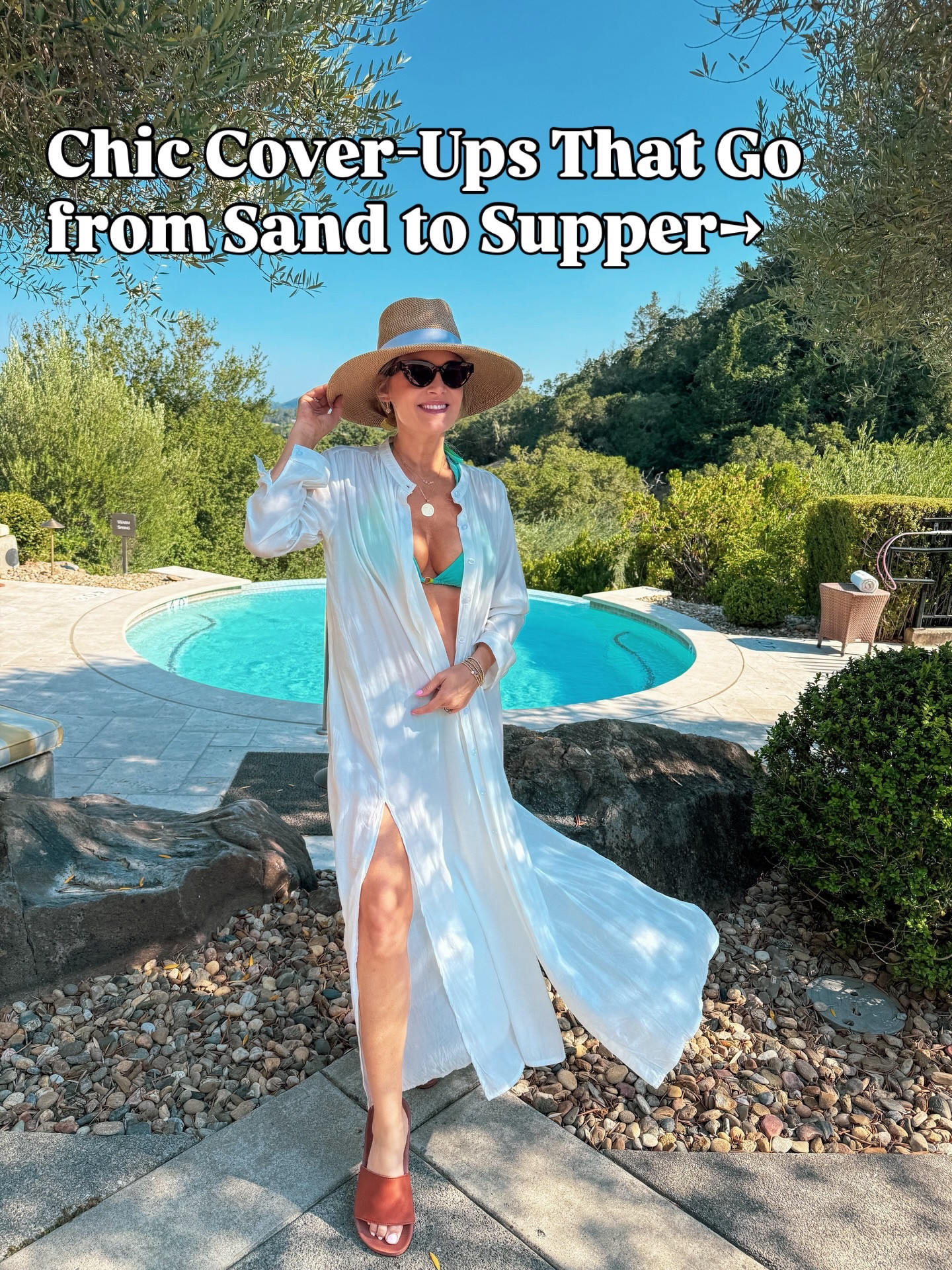 She coverups that can be worn to the beach and then later on to dinner. Had most of these for years and constantly wear them Comment SHOP for links ⏬🎉

#LTKTravel #LTKOver40 #LTKSwim