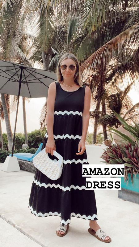 Amazon sundress under $35 and I’m wearing a size small
Maxi dresss

#LTKstyletip #LTKfindsunder50