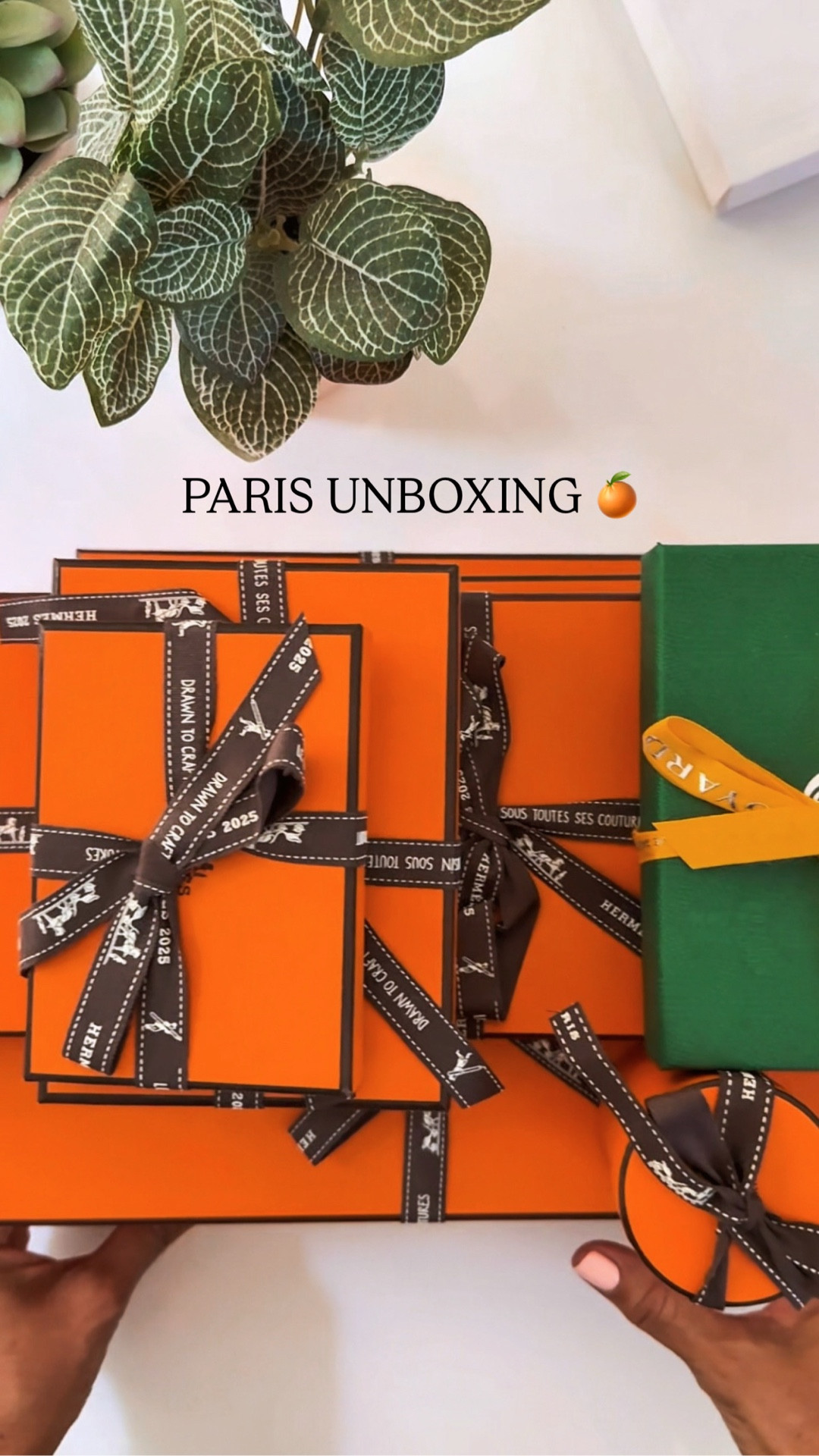 Paris unboxing… finally!! 🥖✨
This reel has been long overdue but worth the wait. A dream of a lifetime to bring our whole fam to Paris 🇫🇷💫 and the shopping was just the icing on the cake!

I’m unboxing (almost) all the treasures from my fave orange store 🧡 the epitome of French luxury. These were definitely splurges… I don’t usually shop like this (Paris made me do it 😅). But more than the bags, they’re souvenirs of a trip I’ll never forget… wandering the streets with my girls, soaking up the magic, and collecting memories I now get to carry with me every time I use them. ✨


#LTKTravel #LTKStyleTip #LTKSeasonal