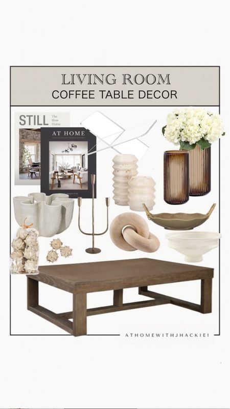 Living room coffee table decor, wood coffee table, neutral decor, spring decor, styling books, decorative vases 

#LTKFindsUnder100 #LTKHome #LTKStyleTip