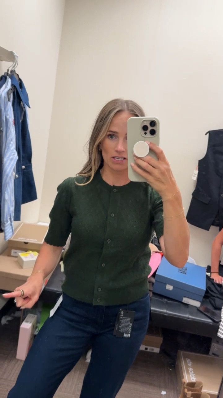 Absolutely love this Frame pointelle cardigan- so feminine and polished!

#LTKSaleAlert #LTKStyleTip