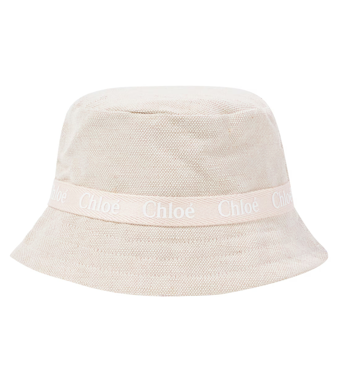 Logo jute and cotton-blend bucket hat | Mytheresa (US/CA)