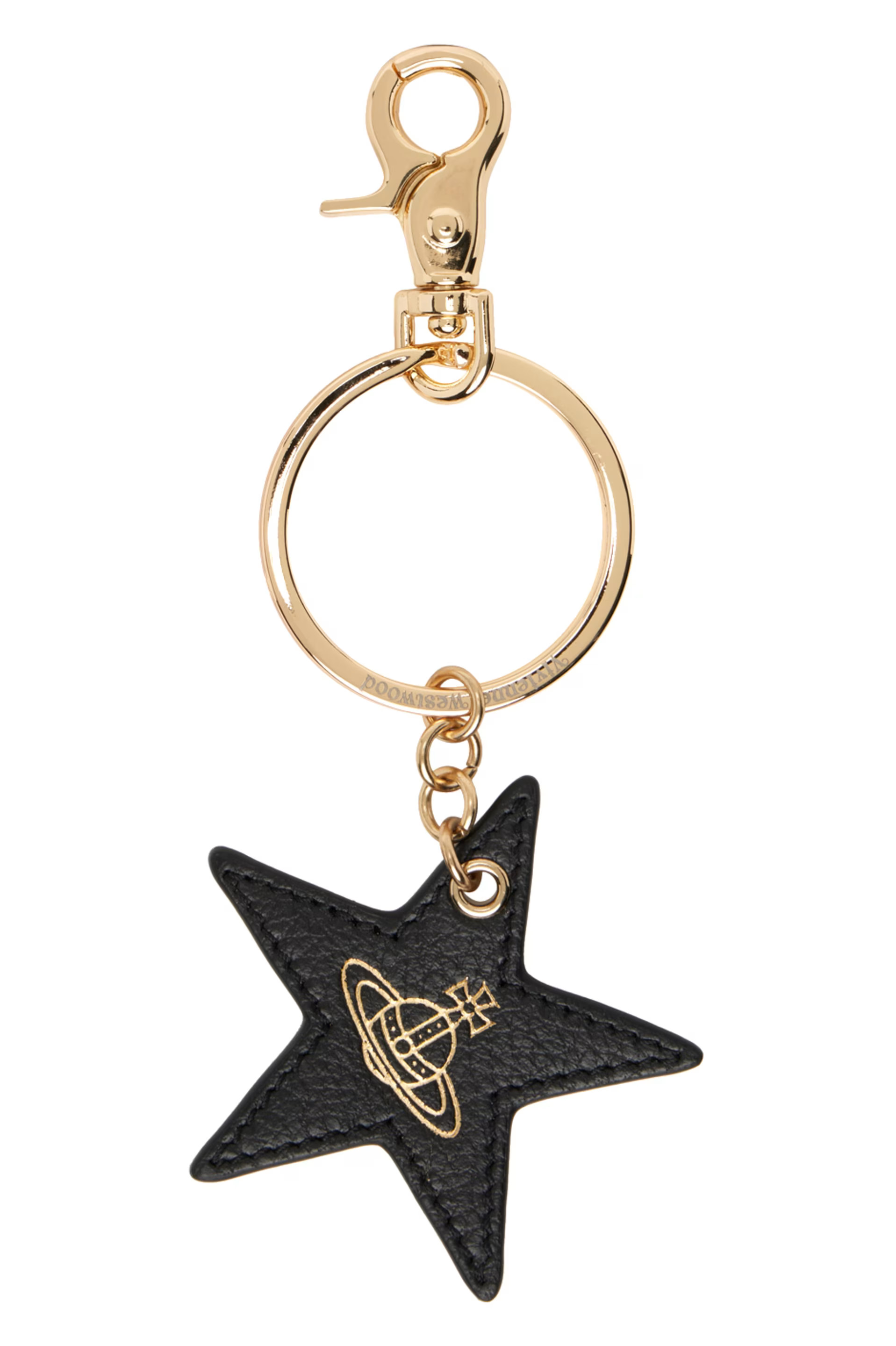 Black Star Keychain | SSENSE