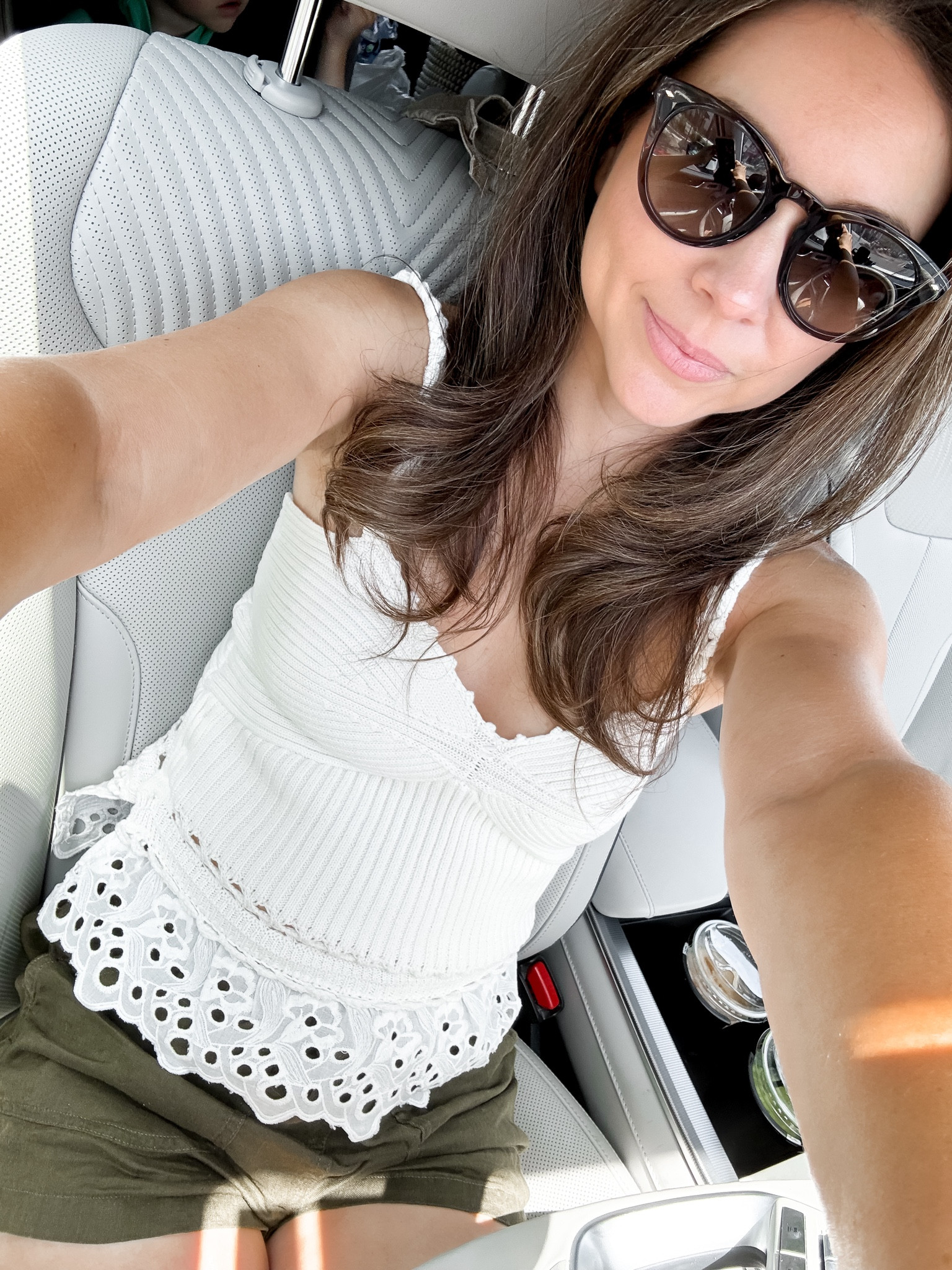 Summer outfit. Shorts outfit. 

Top is in xsmall
Shorts are in xsmall


#LTKFindsUnder100 #LTKStyleTip