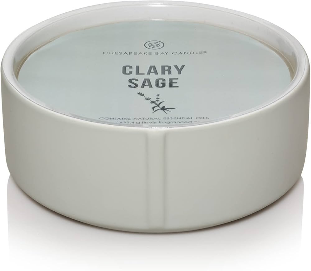 Chesapeake Bay Candle PT42075 Candle, Multi-Wick Ceramic, Clary Sage | Amazon (US)