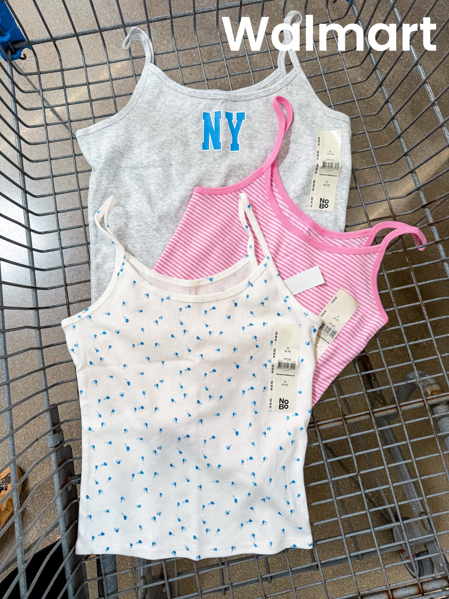 Walmart new spring tanks 

#LTKgrwm #LTKmomlife #LTKootd