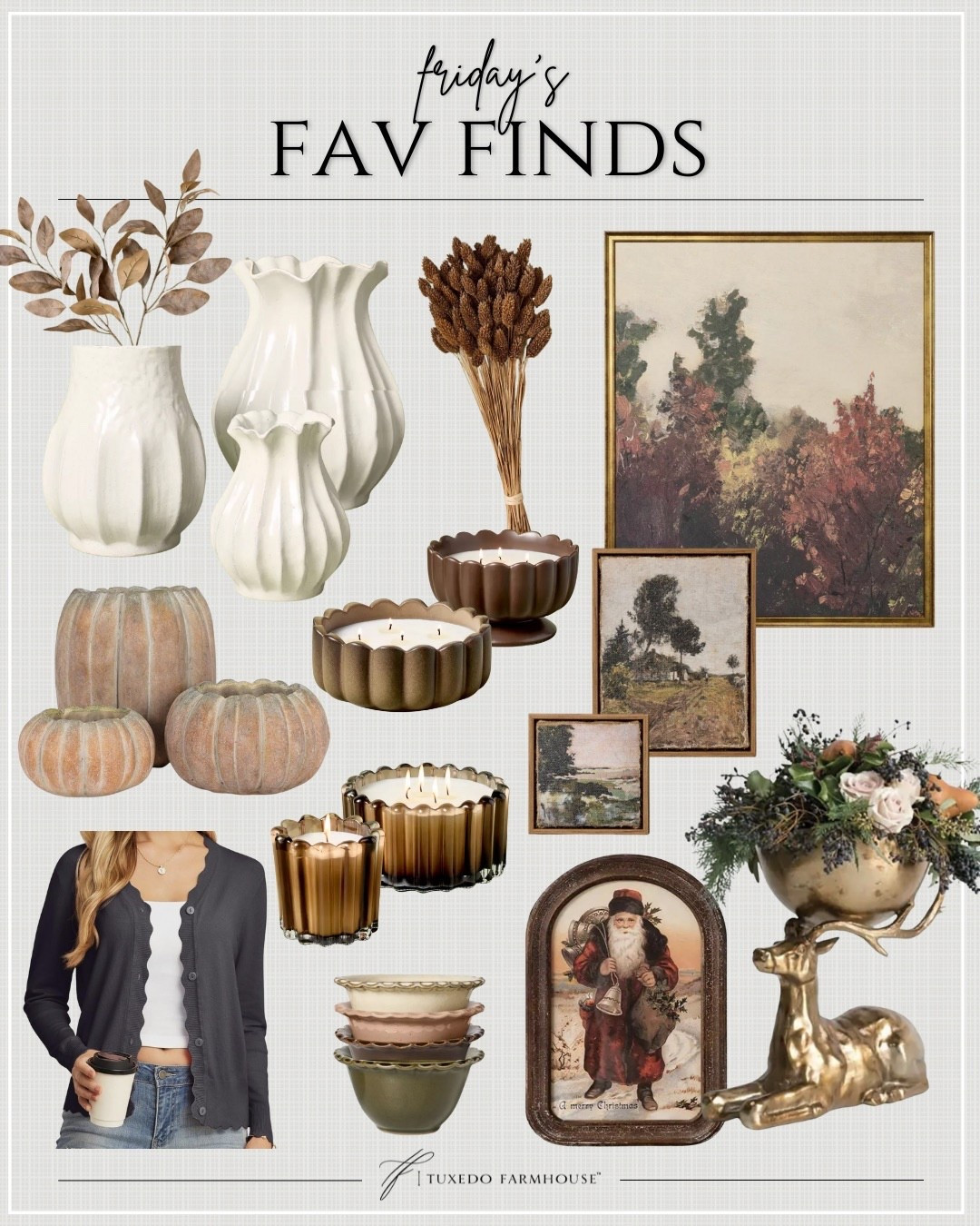 My favorite fall decor home finds this week. Plus a little holiday and a cute sweater  

#LTKSeasonal #LTKFindsUnder50 #LTKHome