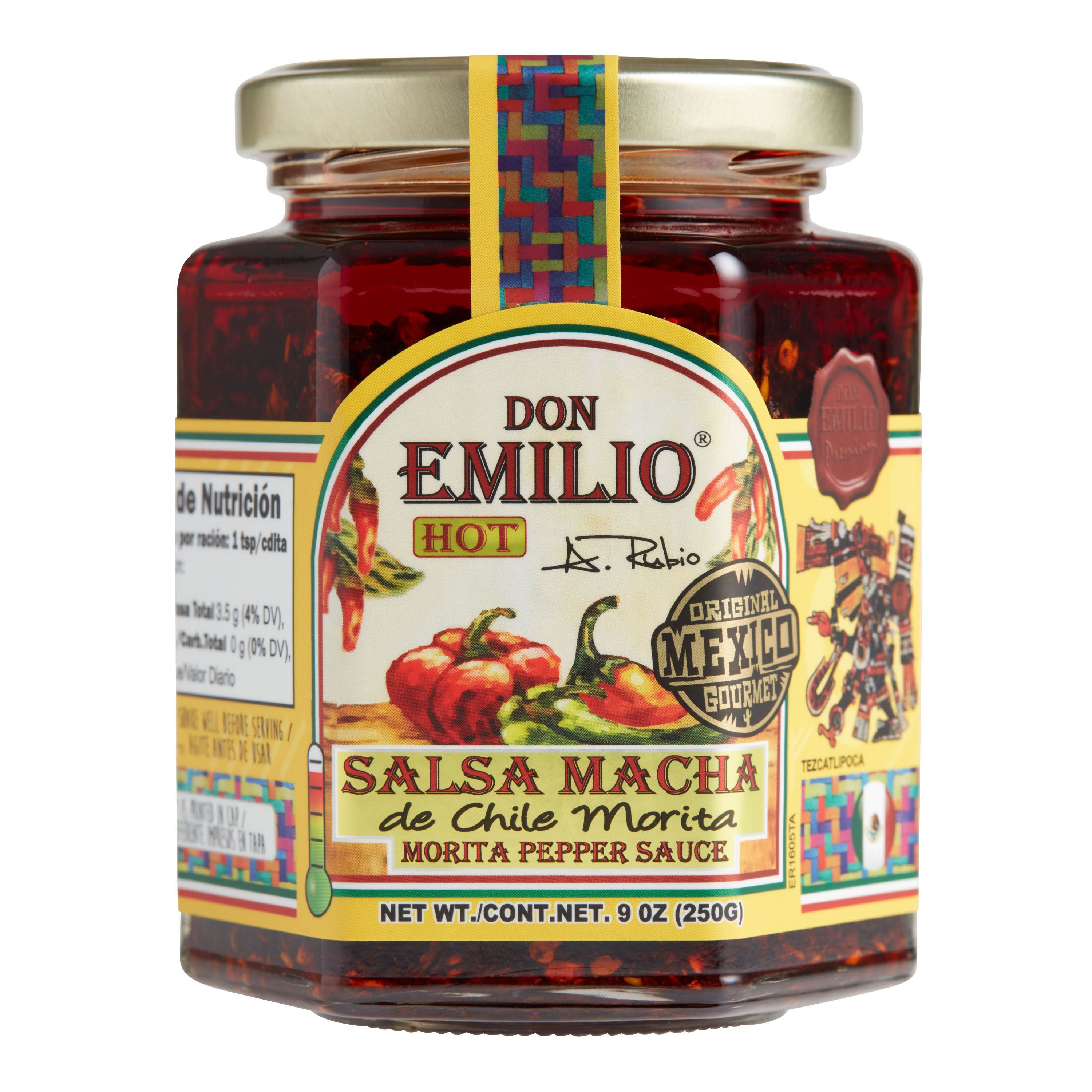 Don Emilio Macha Hot Morita Pepper Sauce | World Market